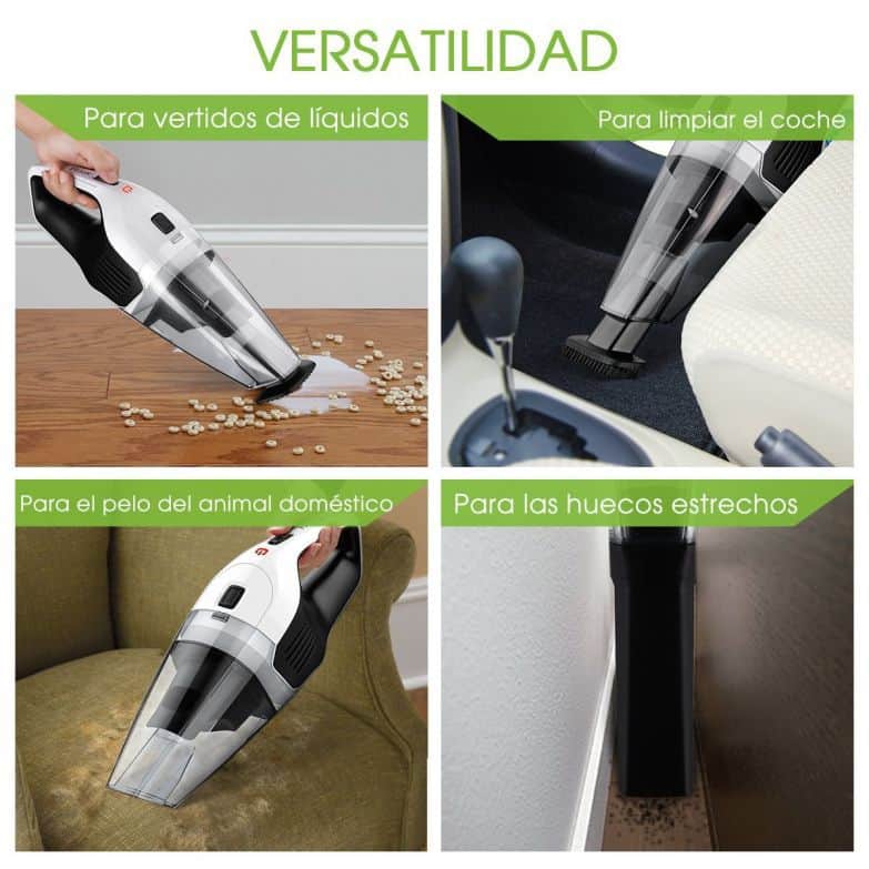 Guía detallada para comprar el mejor aspirador de mano en el 2019 imagen 1 usos múltiples con la aspiradora de mano