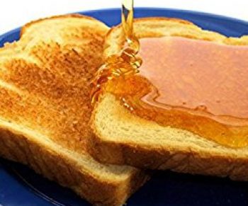 pan tostado con miel tradicional