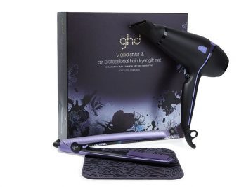 GHD Limited Edition Set de regalo Air Nocturne secador & GHD V oro Nocturne Styler Plancha De Pelo