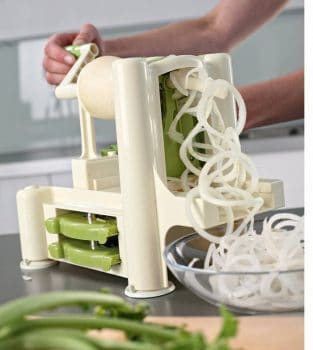 Encuentra el mejor cortador de verduras espiralizador para realzar tus platos imagen 21 dimensiones de un cortador de verdura