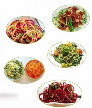 Encuentra el mejor cortador de verduras espiralizador para realzar tus platos imagen 34 distintos platos gourmet con hortalizas
