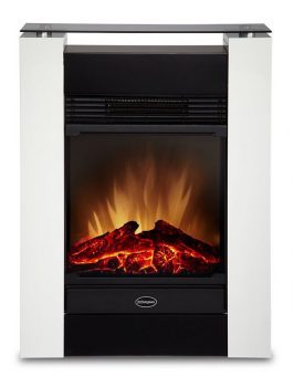 Guía para comprar las mejores chimeneas eléctricas imagen 23 llamas con leños en chimenea electrica de pie