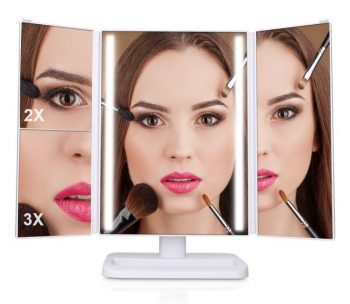 El mejor espejo de maquillaje para comprar en 2020 imagen 31 Espejo de luz plegable Miropure