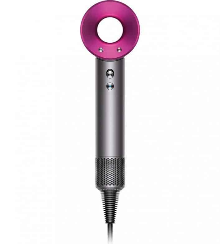 Secador de pelo Dyson modelo fucsia