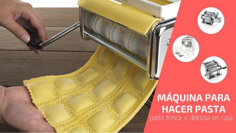 Máquina de Acero para Hacer Pasta Máquina de Cortar Pasta Fresca Máquina  para Hacer Fideos Frescos Tallarines Lasañas Espaguetis