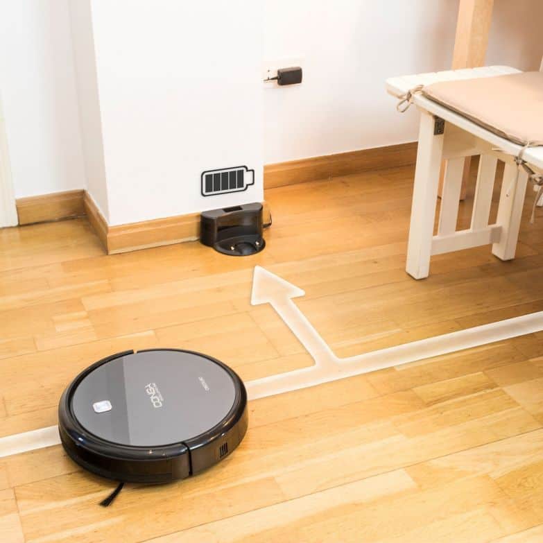 Le meilleur robot aspirateur Conga Cecotec image 24 robot aspirateur cecotec de retour à sa base de chargement