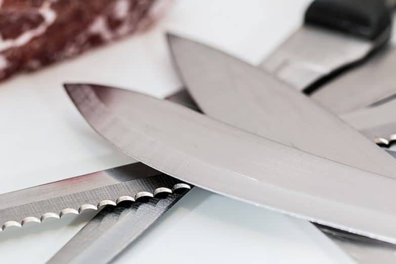 filos de diferentes cuchillos