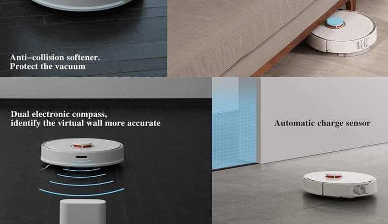 Robot aspirador Xiaomi: Guía detallada para comprar el mejor modelo del 2020 imagen 23 sensores del robot aspirador xiaomi 2