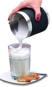 capacidad del espumador de leche