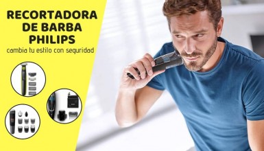 la mejor recortadora de barba philips