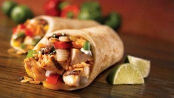 wraps de pollo