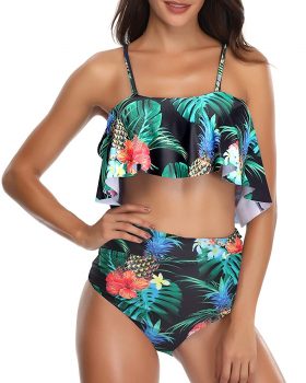Les 5 maillots de bain imprimés sur l'image tendance 5 Misini tankini-type-bath-set