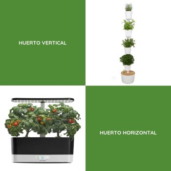 cultivo hidropónico vertical y horizontal