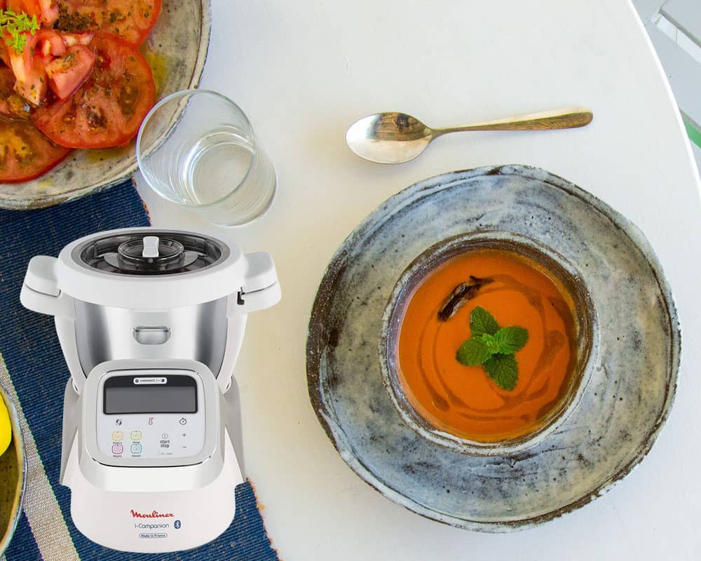Recetas de salmorejo y gazpacho con el robot de cocina imagen 5 preparación-del-gazpacho