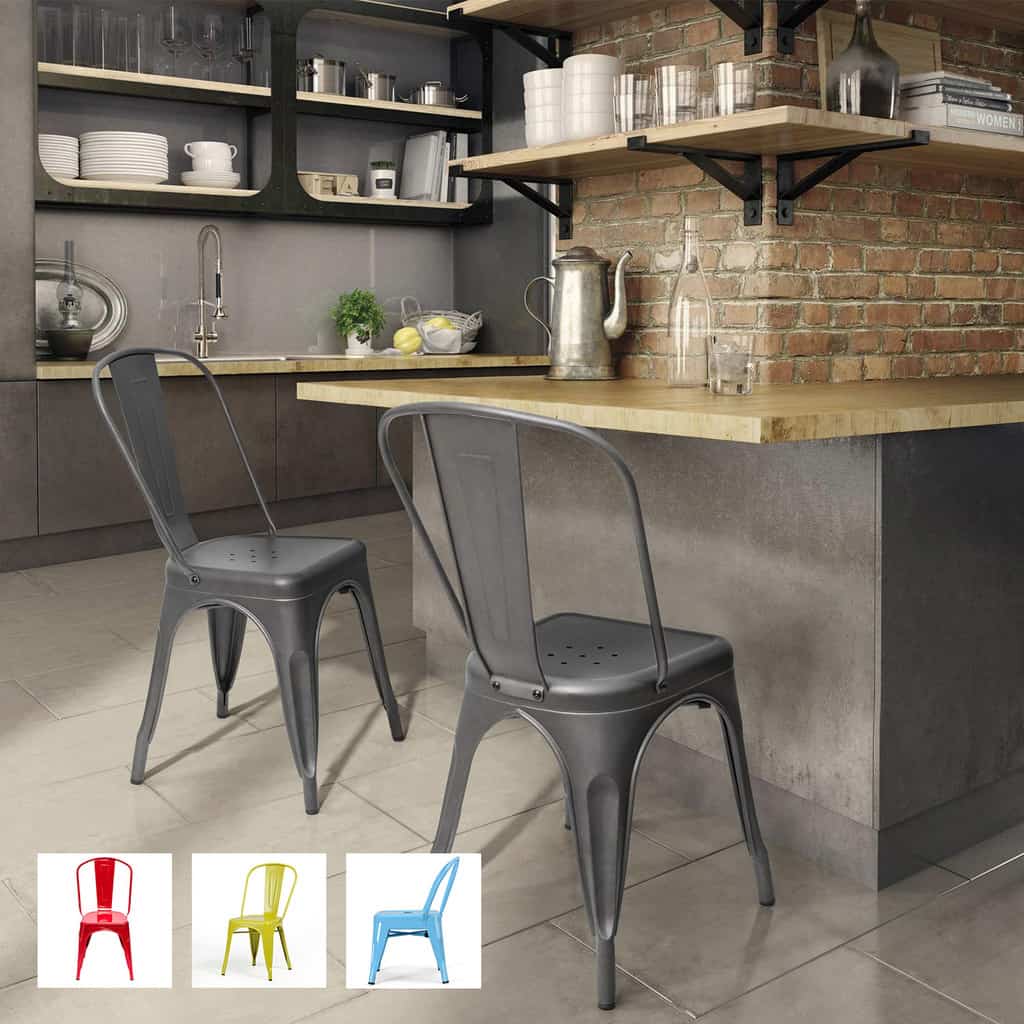 Sillas Tolix : Símbolo del estilo vintage industrial imagen 5 sillas-tolix-en-la-modernidad