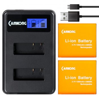 Trouvez la meilleure batterie pour la caméra de sport image 6 Batterie rechargeable pour appareil photo de sport Camkong