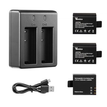 Trouvez la meilleure batterie pour la caméra de sport image 7 Sports-camera-battery-Vemico