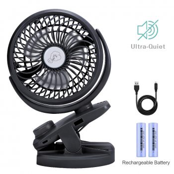 Rafraîchissez-vous avec ces 5 ventilateurs USB image 5 Ireenuo Mini Clip Fan