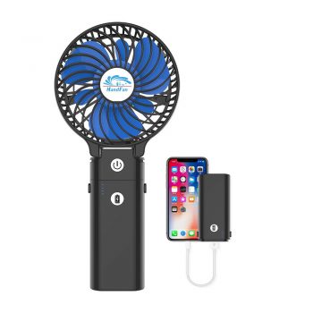 Ventilador personal portátil con pilas HandFan