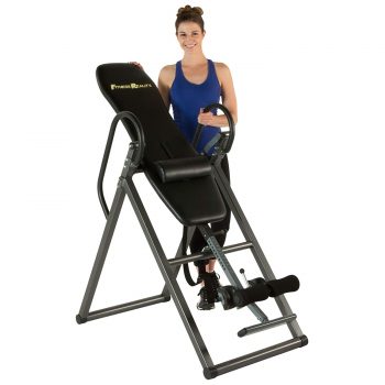 Tabla de inversión con almohada lumbar Fitness Reality 690XL