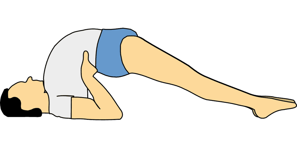posturas-de-yoga-para-fortalecer-el-abdomen-en-Sethu-bandhasana