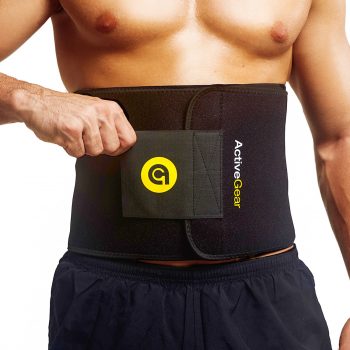 MSZQ Fajas adelgazantes de abdomen de neopreno moldeador de cintura para deportes de fitness 2XL 