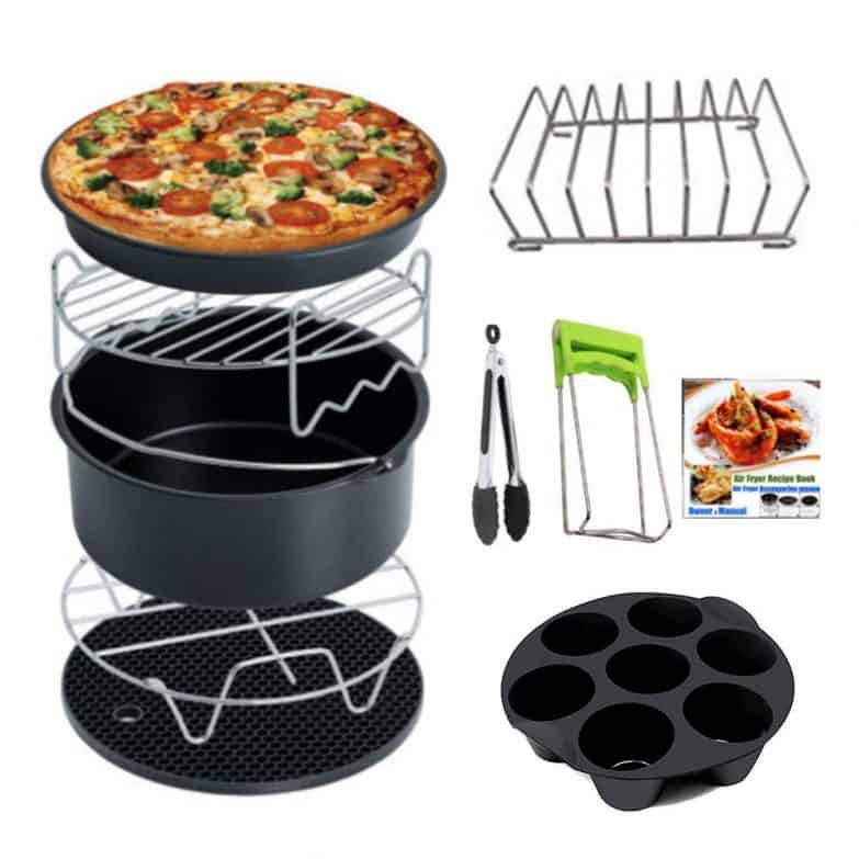 Los mejores juegos de accesorios para la freidora de aire