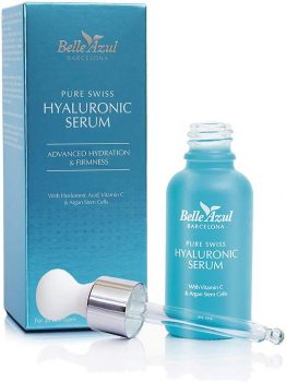 Belle Azul - PURE SWISS - Sérum facial de ácido hialurónico puro de alta calidad