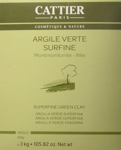 Cattier Arcilla Verde Superficiales - 3000 gr