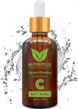 Serum facial vitamina C y ácido hialurónico Nutreplus
