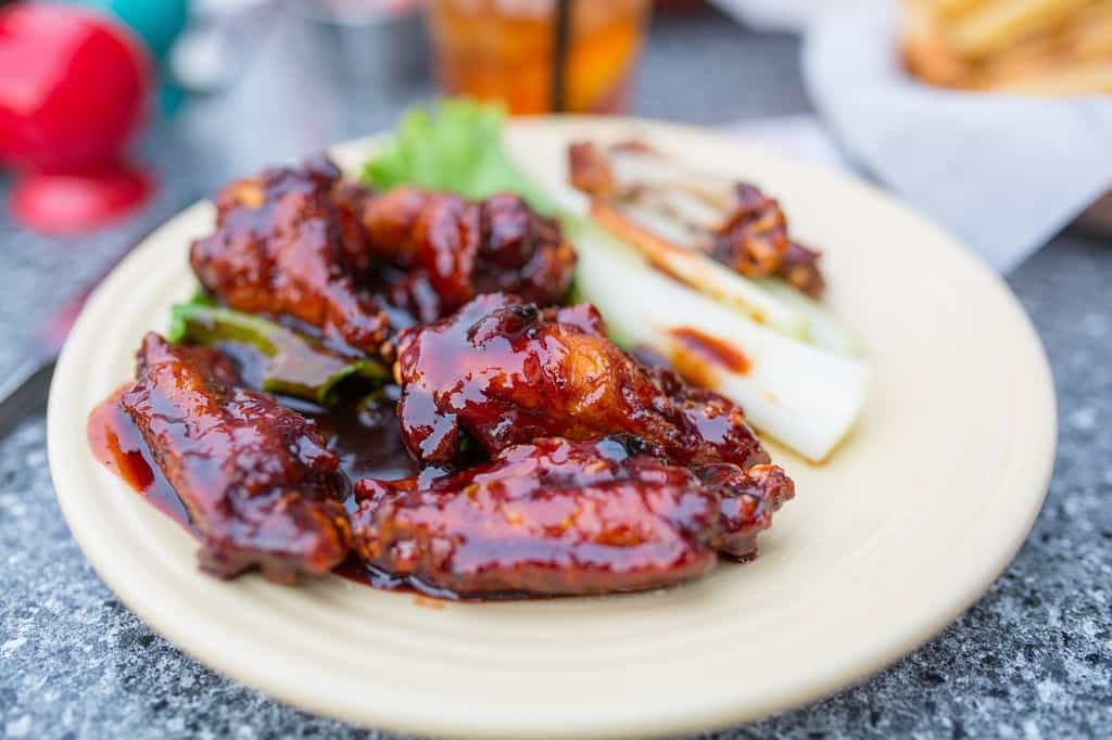 Receta de las alitas de pollo en la freidora sin aceite