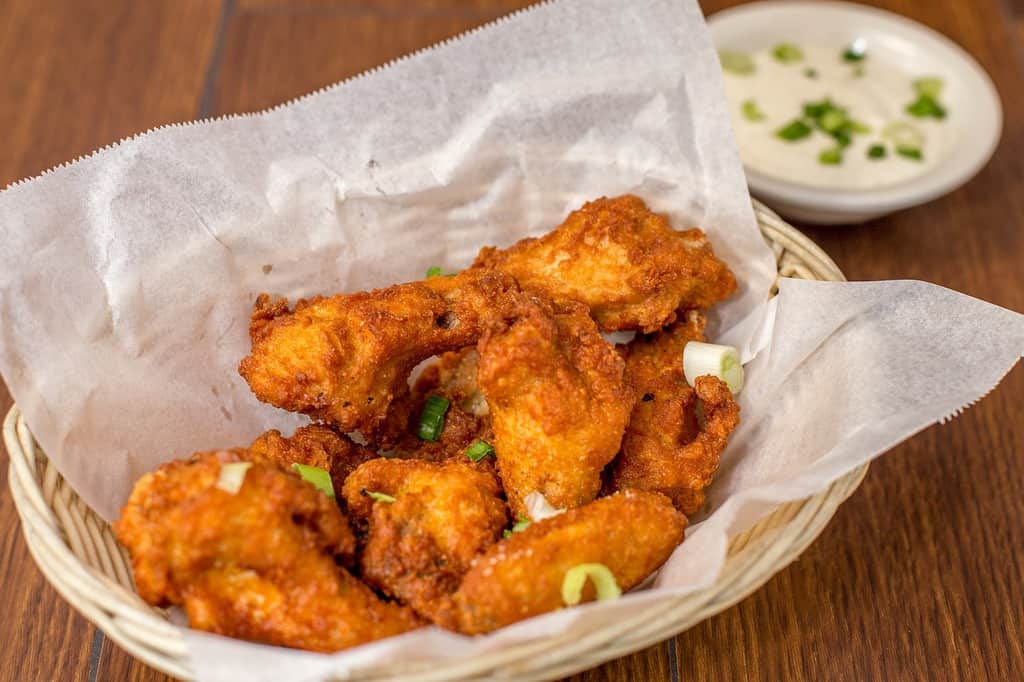 Receta de las alitas de pollo en la freidora sin aceite