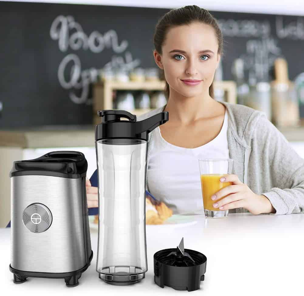 Cómo preparar un batido de piña y jengibre bajo en calorías imagen 3 Batidora de vaso para el preparado de piña y jengibre