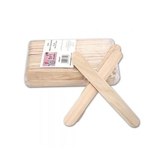 2 kits de palos para helados x 100 Jumbo Lollipop palos de madera natural Ark
