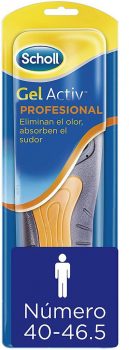 Plantillas Gel Activ Scholl Hombre Profesional