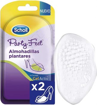 Plantillas de gel para tacones con tecnología Gel Activ Scholl Party Feet