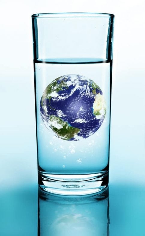 agua sin envasar cuida el medio ambiente