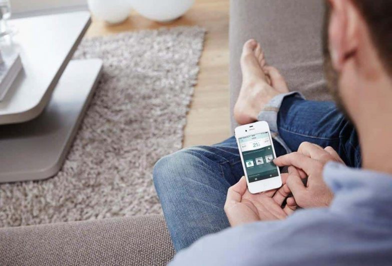 app del móvil para controlar el termostato vaillant