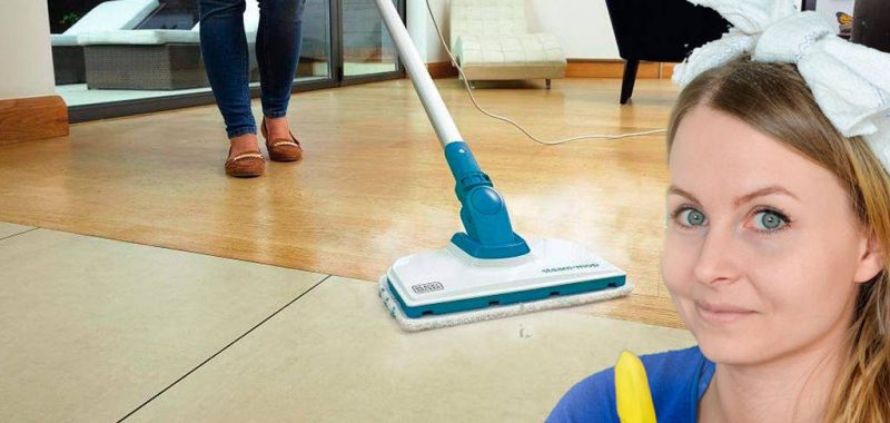Cómo limpiar el suelo de forma eficiente con una mopa a vapor