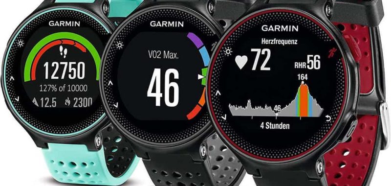 varios modelos de Garmin Forerunner 235