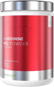 Arginine: le complément alimentaire pour les sportifs image 2 Poudre de L-arginine pure WeightWorld