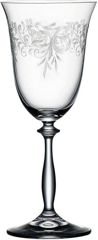Set de copas de vino Bohemia Cristal 093/006/012 Romance 