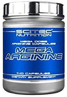 Arginine: le complément alimentaire pour les sportifs image 10 Acides aminés Mega Arginine Scitec Nutrition capsules