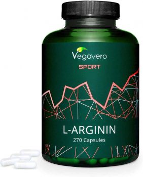 Arginine: le complément alimentaire pour les sportifs image 3 Comprimés de L-Arginine PURE Vegavero
