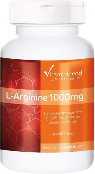 Arginine: le complément alimentaire pour les sportifs image 5 Pilules Vitamintrend L-Arginine