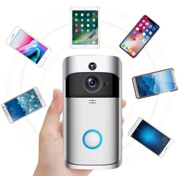 Algunos timbres con cámara permiten conectarse a múltiples smartphones y dispositivos inteligentes