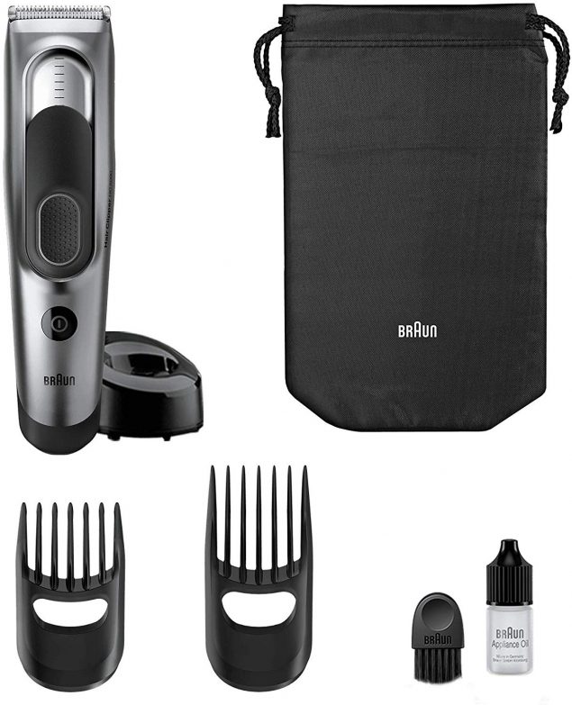 Cortapelos Braun HC5090: la máquina de cortar pelo profesional que necesitas imagen 2 accesorios de la máquina para cortar el pelo Braun hc5090