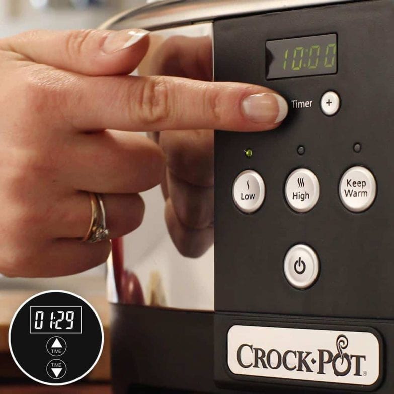fácil de controlar la Crock-Pot SCCPBPP605-050