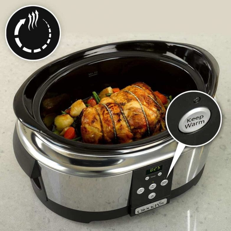 Review de la olla de cocción lenta CrockPot SCCPBPP605050