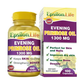 Tout ce que vous devez savoir sur l'huile d'onagre image 4 NATURALDIETHERB Perles d'huile d'onagre Epsilon Capsules d'huile d'onagre